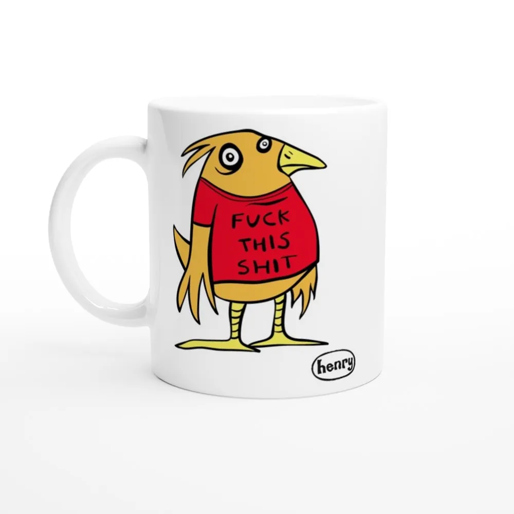 "Bird in a Shirt" Mug