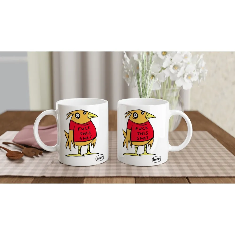 "Bird in a Shirt" Mug