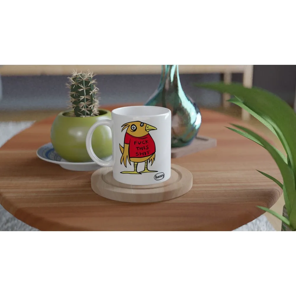 "Bird in a Shirt" Mug