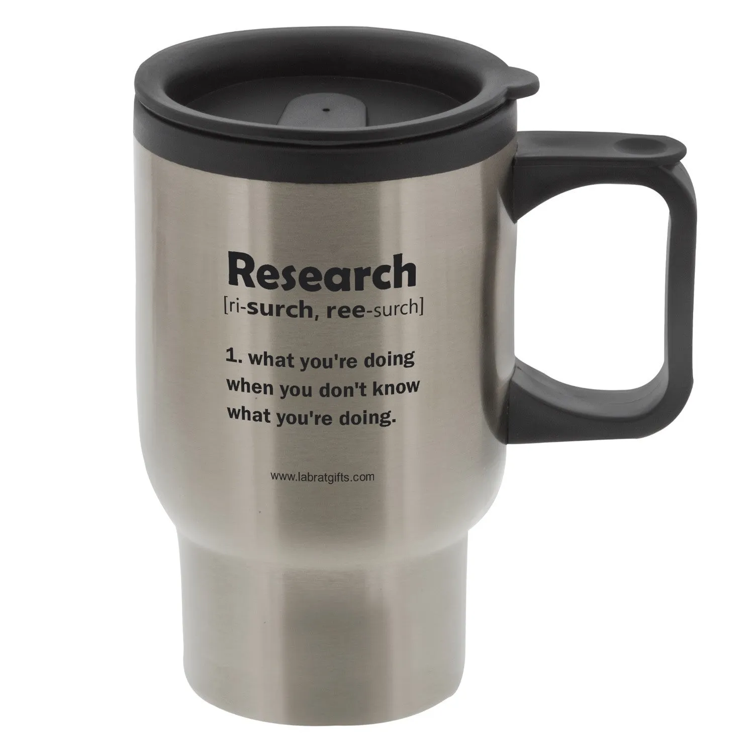 "Research" - 16oz Travel Mug