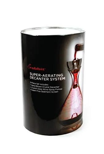 Rabbit Super-Aerating Decanter System 11-Inch