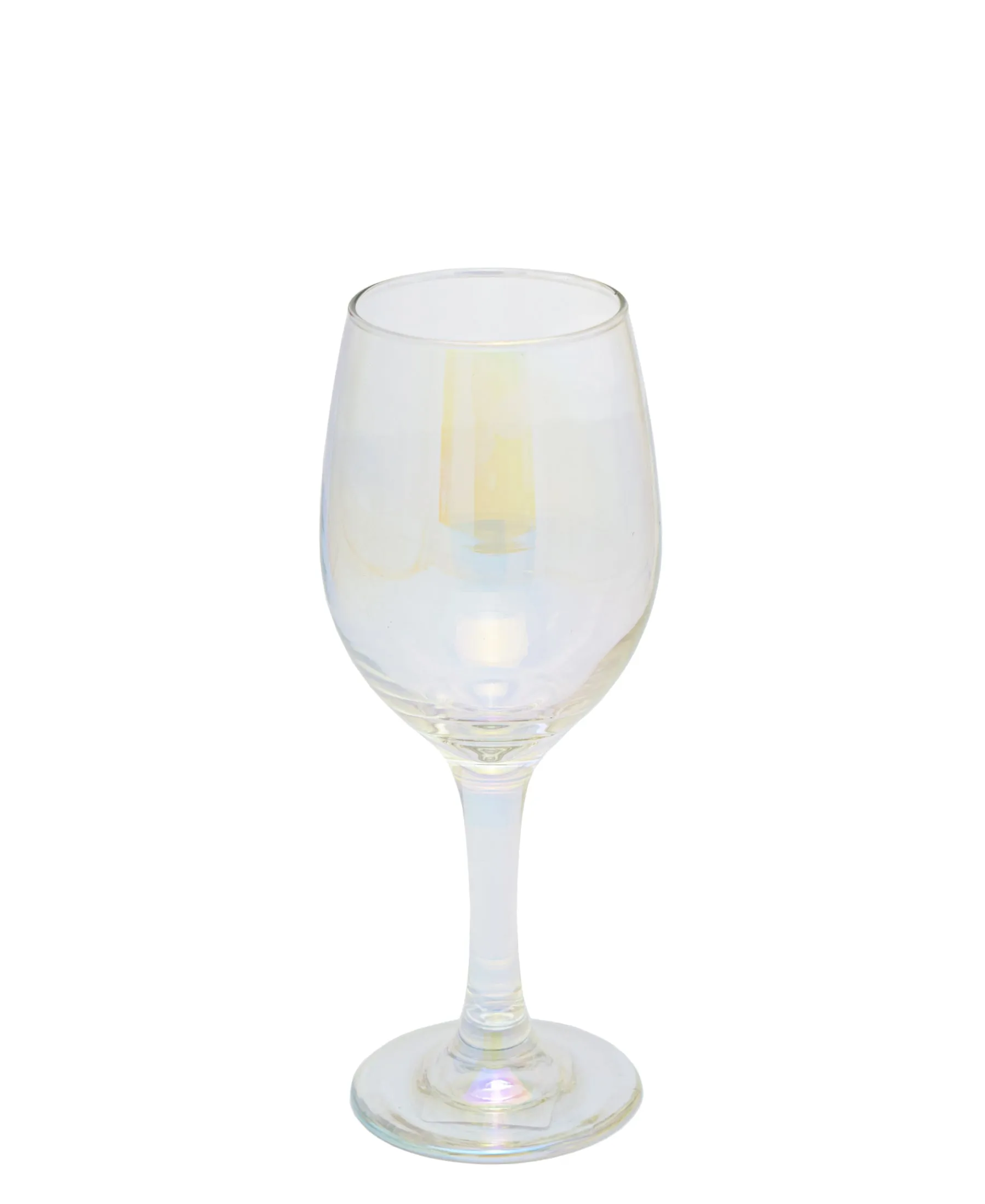 Rainbow Wine Glass