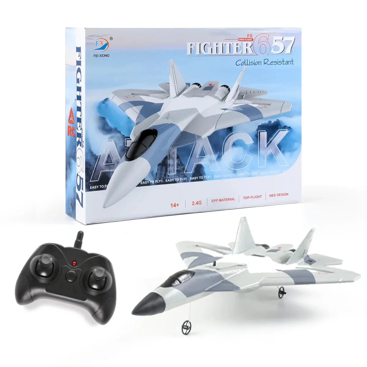 RC Foam Aircraft SU-35 Plane 2.4G Radio Control Glider Remote Control Fighter Plane Glider Airplane Foam Boys Toys for Children