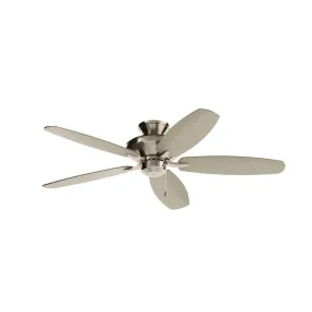 Renew 52" Ceiling Fan in Brushed Stainless Steel