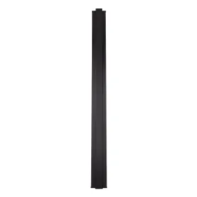 Revels 60 in. LED Outdoor Wall Sconce 3500K Black Finish