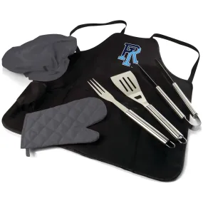 Rhode Island Rams - BBQ Apron Tote Pro Grill Set