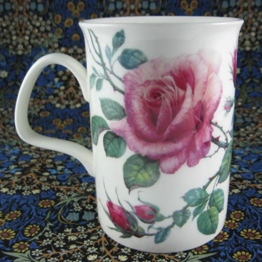 Roy Kirkham Mug English Rose Pink Roses English Bone China