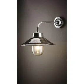 Sandhurst Wall Lamp in Antique Silver