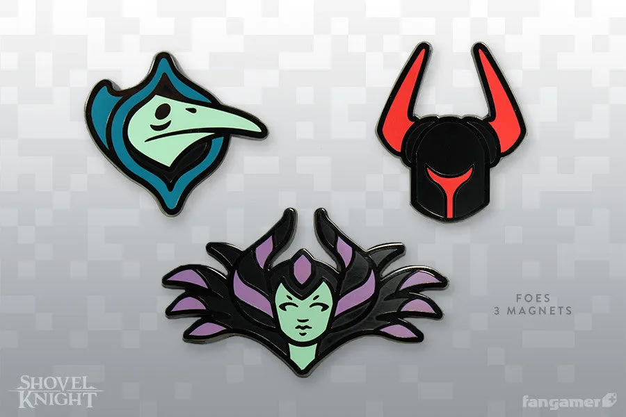 Shovel Knight Foes Magnet Set