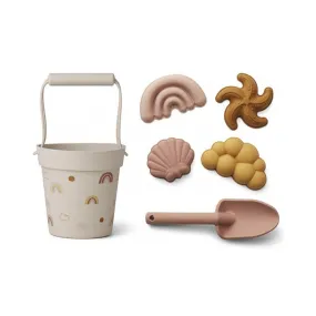 Silicone Beach Bucket Set | Sunshine