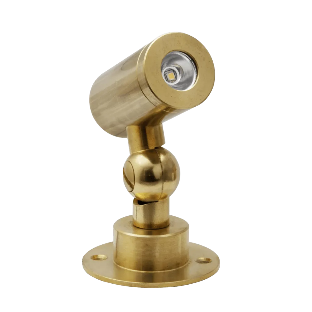 Solid Brass Dimmable Spot Light