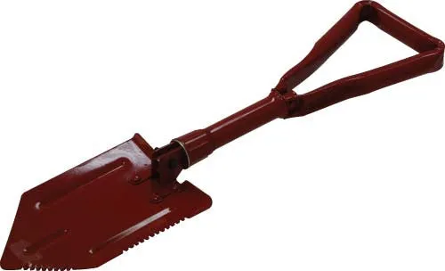 Stansport Red Foldable Shovel