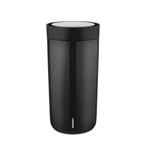 stelton | to go click vacuum insulated cup | black 400ml