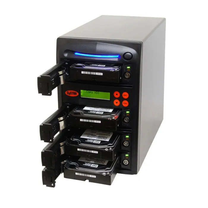 SySTOR 1:3 SATA Hard Disk Drive / Solid State Drive (HDD/SSD) Clone Duplicator/Sanitizer - High Speed (300MB/sec) (SYS303EL)