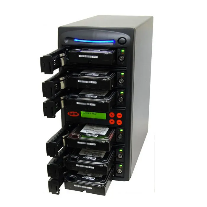 SySTOR 1:5 SATA Hard Disk Drive / Solid State Drive (HDD/SSD) Clone Duplicator/Sanitizer - High Speed (300MB/sec) (SYS305EL)