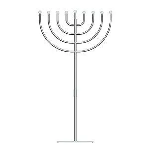 The Heritage Super Large Display Menorah - 12 ft