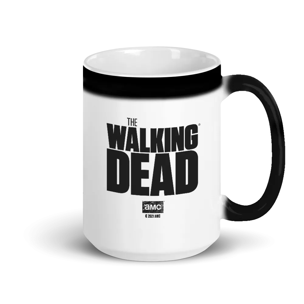 The Walking Dead Not Alone Black Color Changing Mug