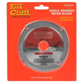 Tork Craft Blade 4 Teeth 015Mm X 22.23Mm For Wood