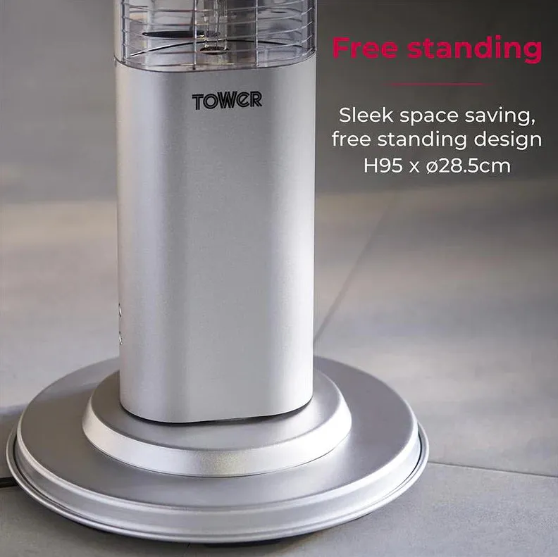 Tower T978519 SOL 2000W Free Standing Patio Heater