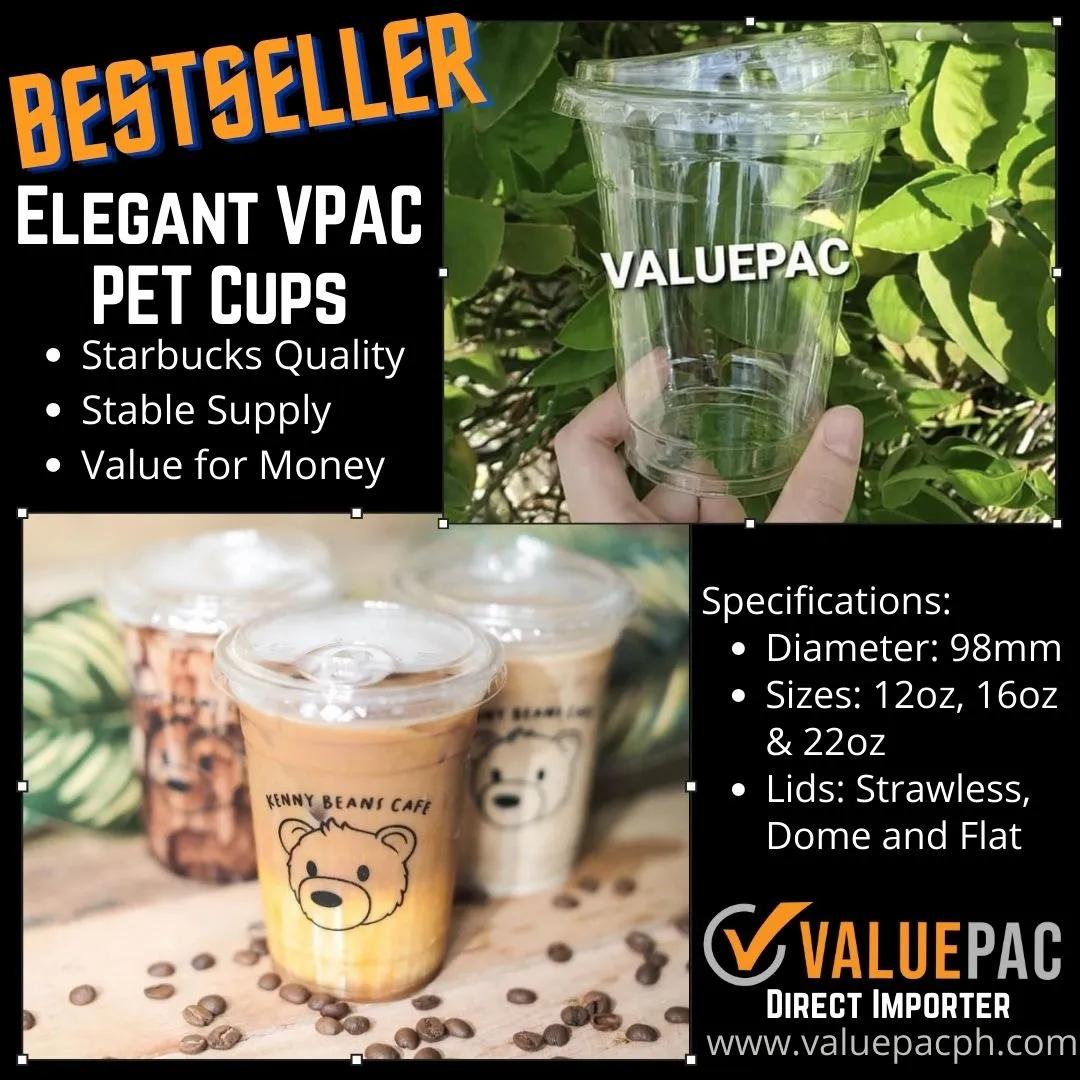 VPAC PET Cup 22oz (Starbucks Cup)