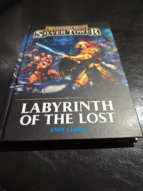 Warhammer Quest Silver Tower Labyrinth of The Lost Andy Clark Hardcover AoS