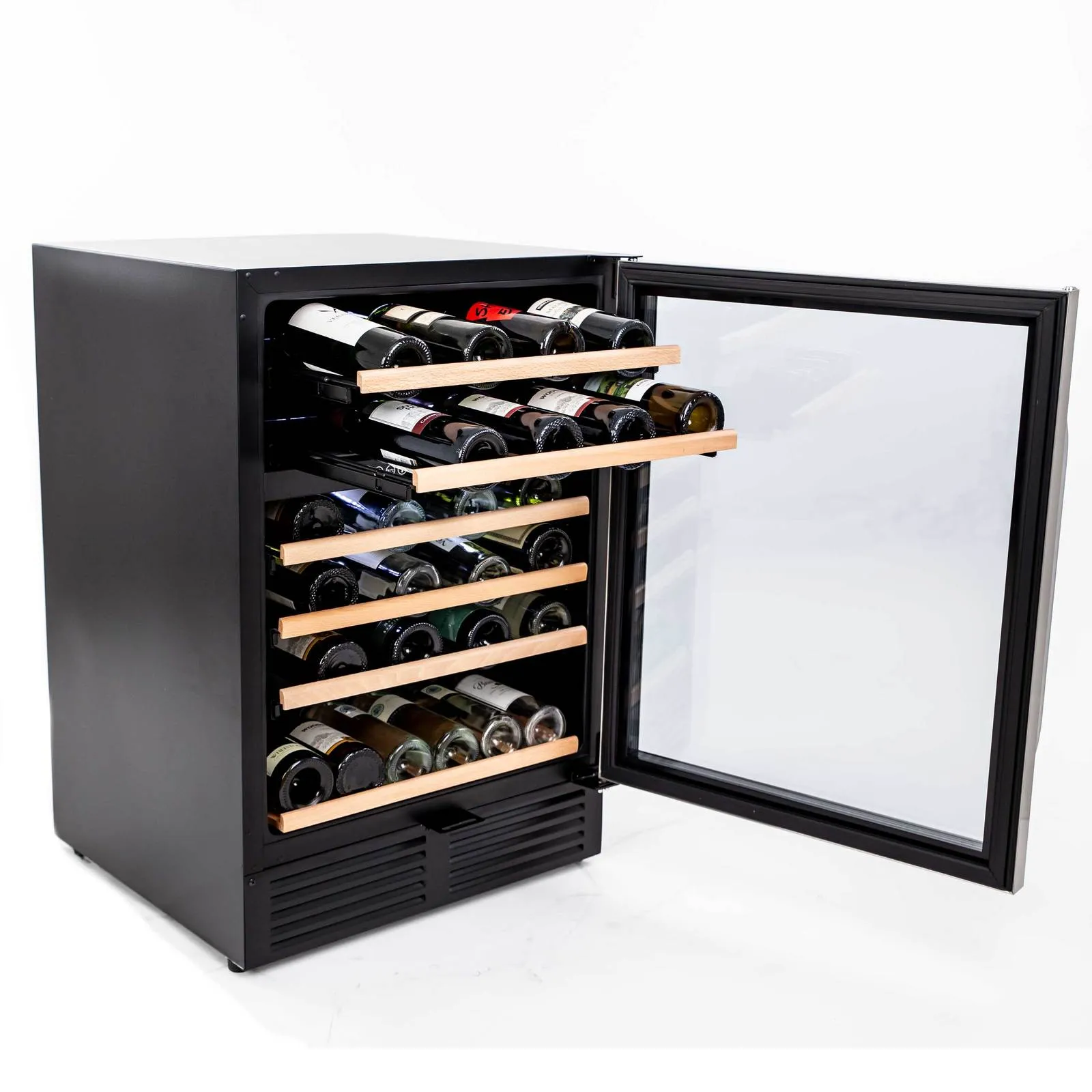 WCR496DS Avanti 49 Bottle Dual-Zone Wine Cooler - Stainless Steel / 49 Bottles