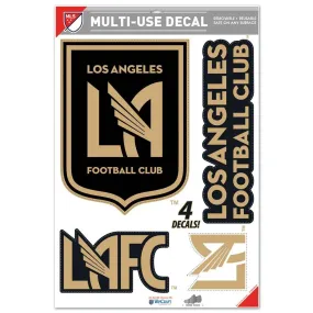 Wincraft MLS LAFC 11x17 Multi-Use Decals (4 Pack)