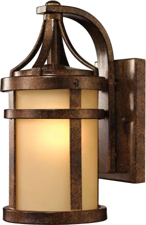 Winona 1 Light Outdoor Sconce In Hazelnut Bronze