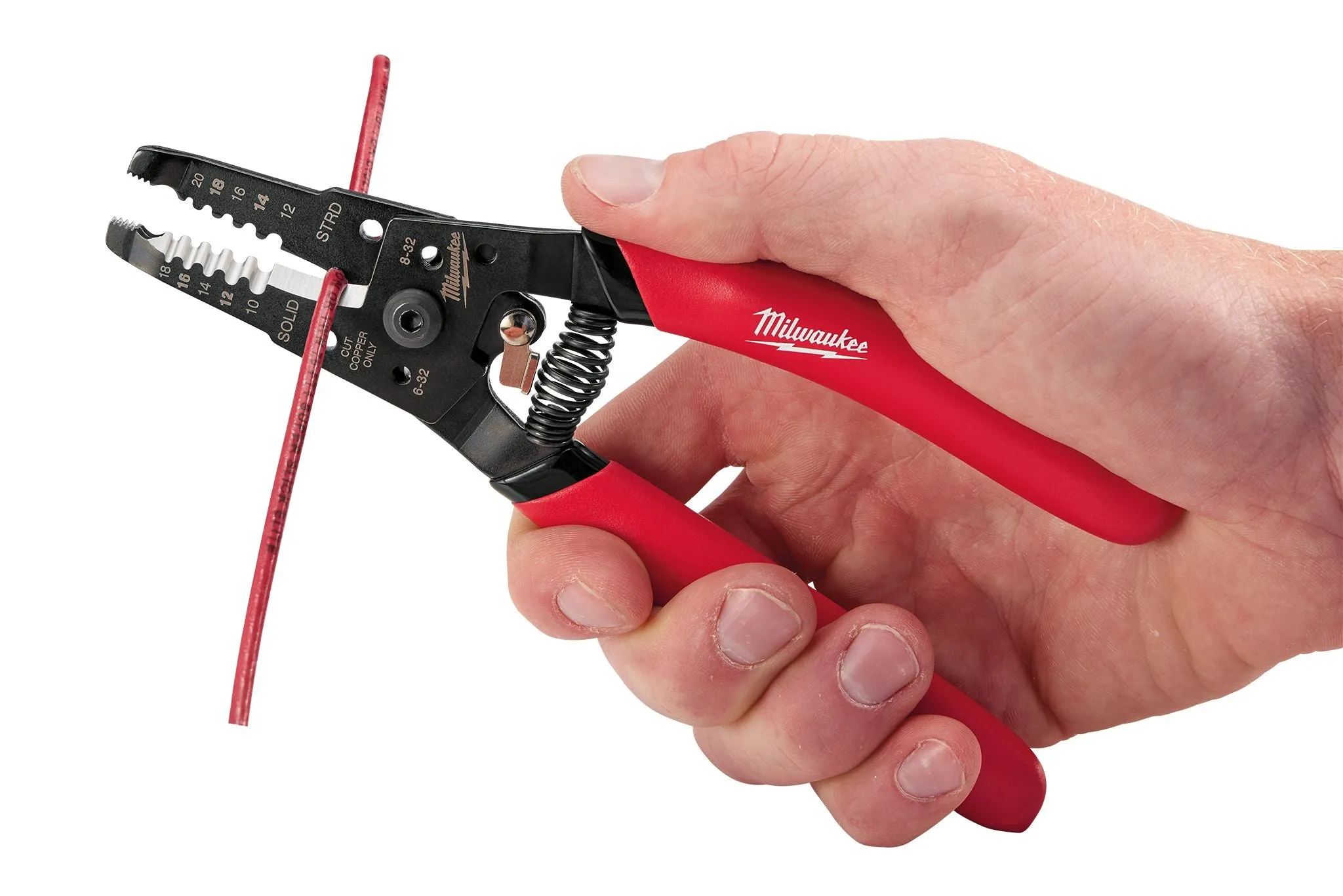 Wire Stripper - Milwaukee 7-1/8" Wire Stripper/Cutter, 48-22-6109