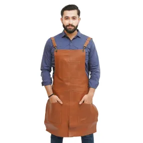 Woodworkers Apron Leather - Multi-Pocket for Professionals