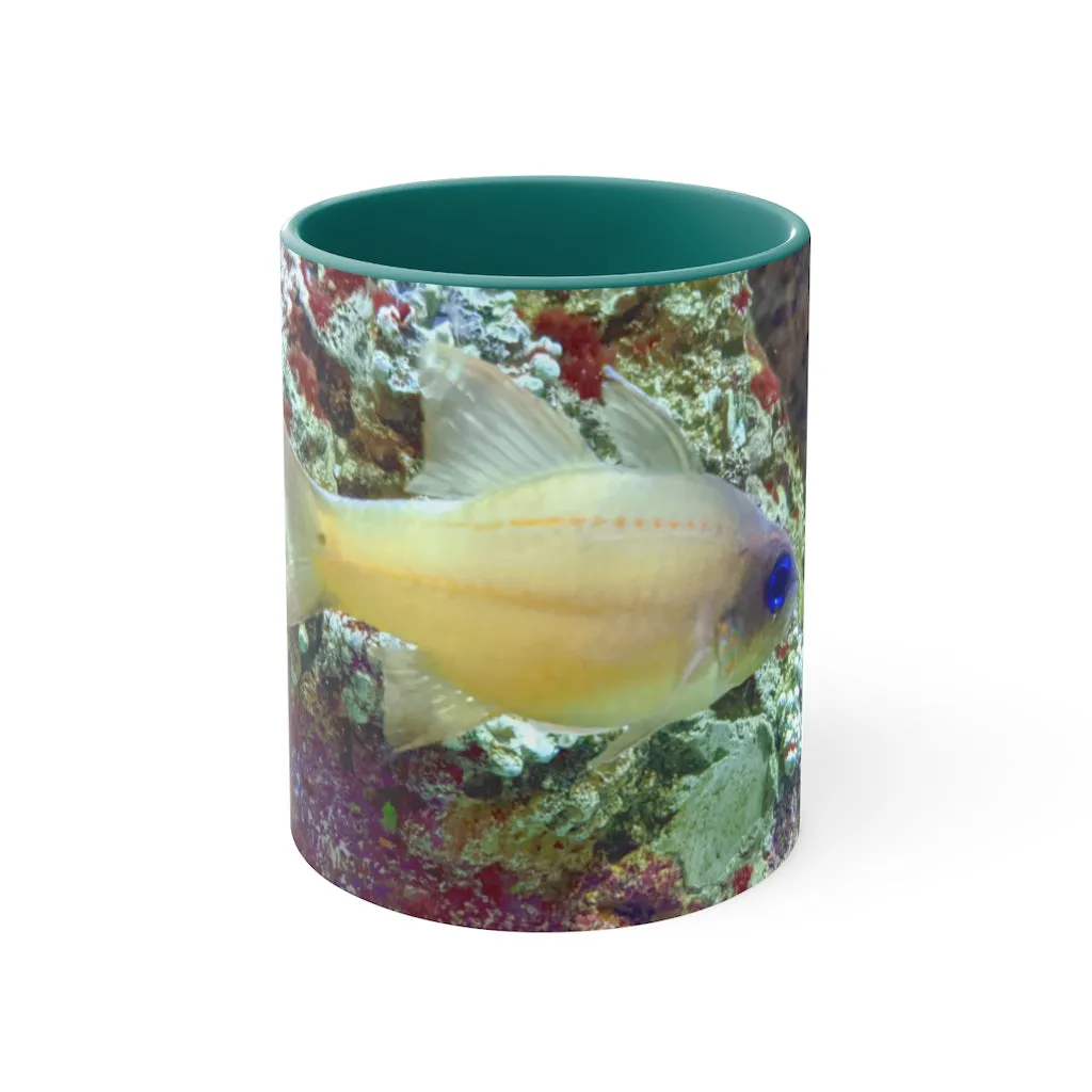 Yellow Fish 11oz Accent Mug