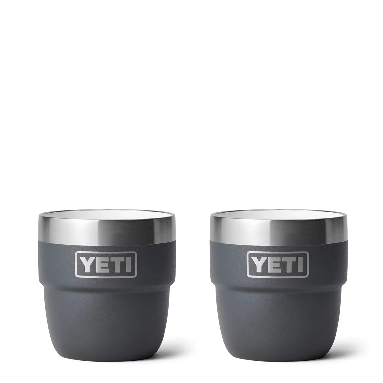 Yeti Espresso Cup 4oz 2 Pack Charcoal