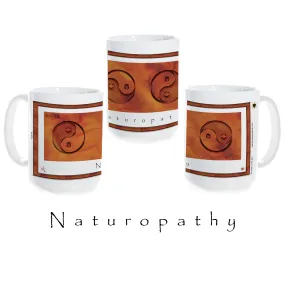 Yin Yang Coffee Mug "Fire" (Naturopathy)