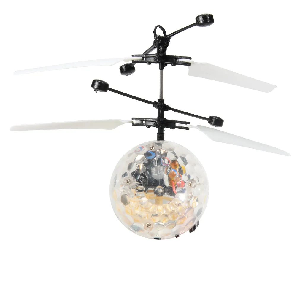 YIWA Flying Ball Toy with Motion Sensor Induction RC Helicopter Ball